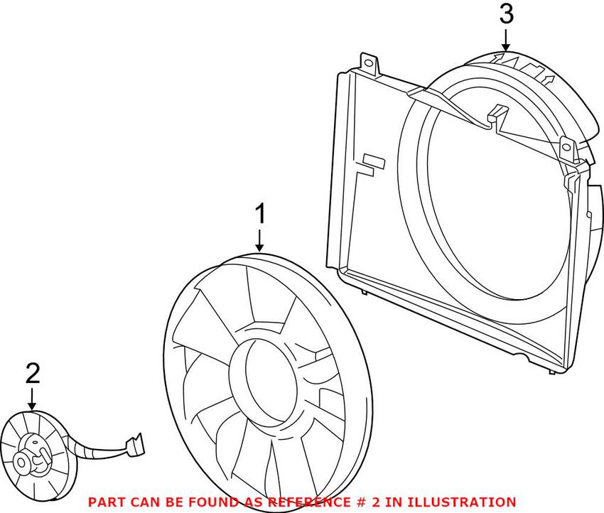 SAAB Engine Cooling Fan Clutch 25790869