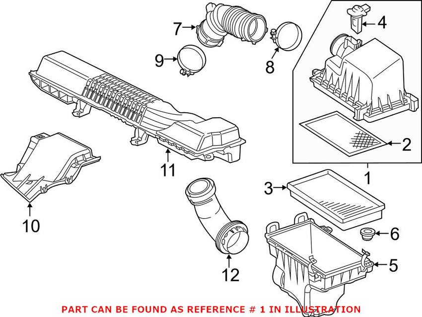 Air Cleaner Cover Genuine Toyota 177050T230