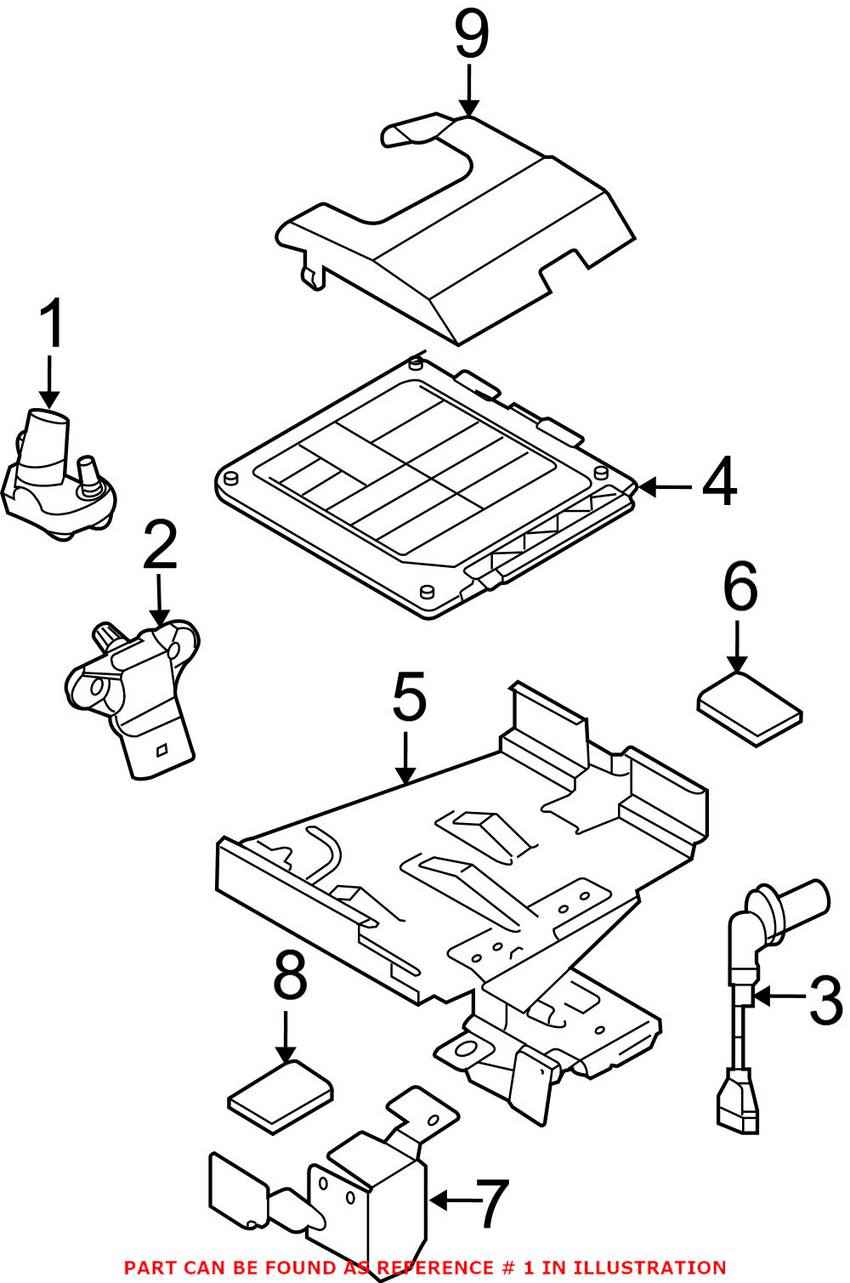 Audi VW Fuel Pressure Sensor 03L906054A