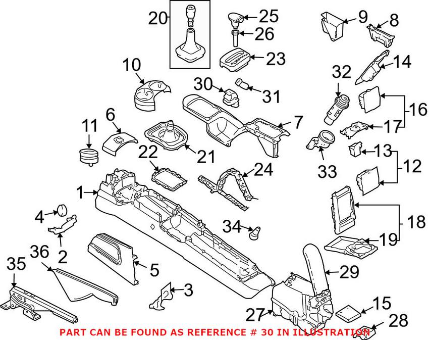 VW Cigarette Lighter Socket 1J0919309