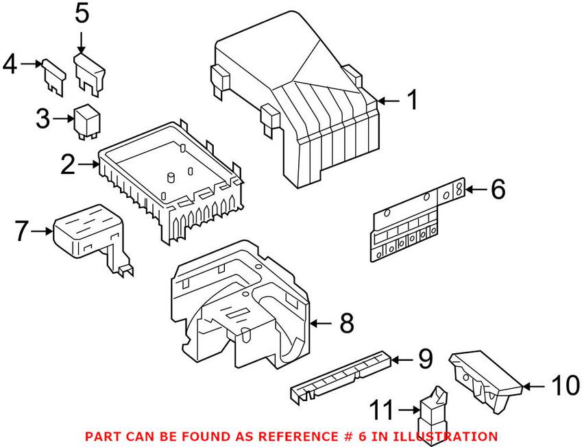 Audi VW Multi-Fuse 1K0937629A