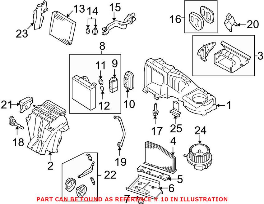 VW A/C Line O-Ring 3C1820061