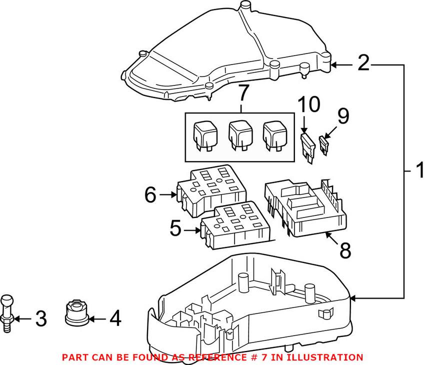 Audi VW Relay - Cooling Fan (219) 443951253AA
