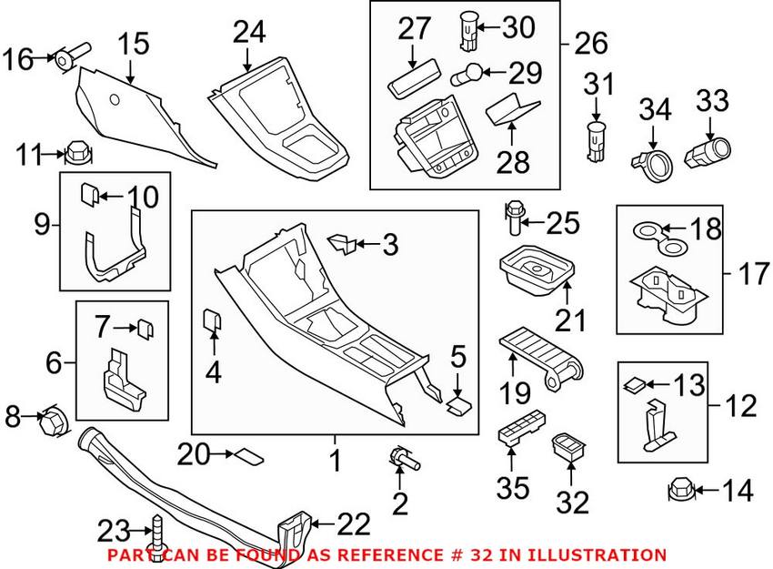 VW Electronic Parking Brake Control Switch 5N0927225AXSJ