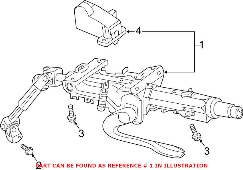 VW Steering Column