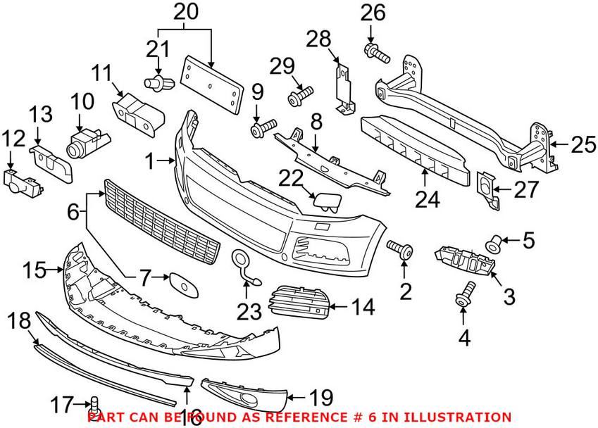 Grille - Front Lower