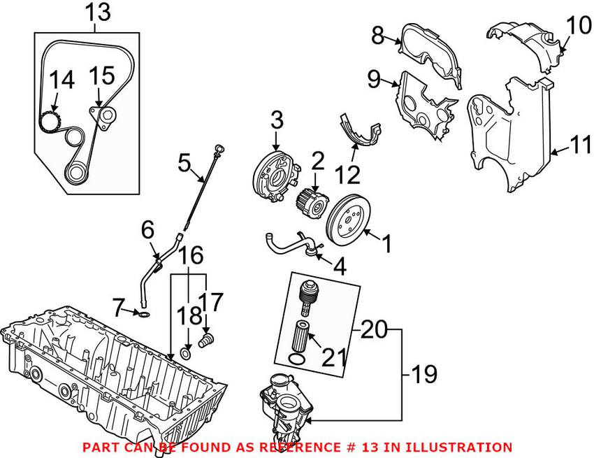 Volvo Engine Timing Belt Kit 30731727