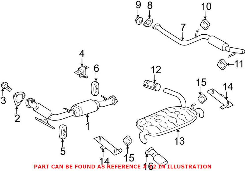 Volvo Exhaust Clamp 30738976