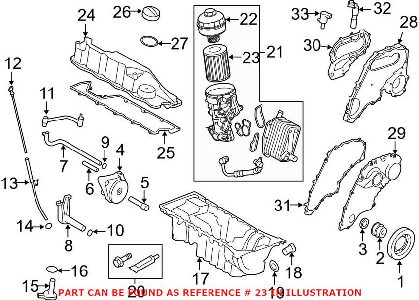 Volvo Engine Oil Filter 30750013