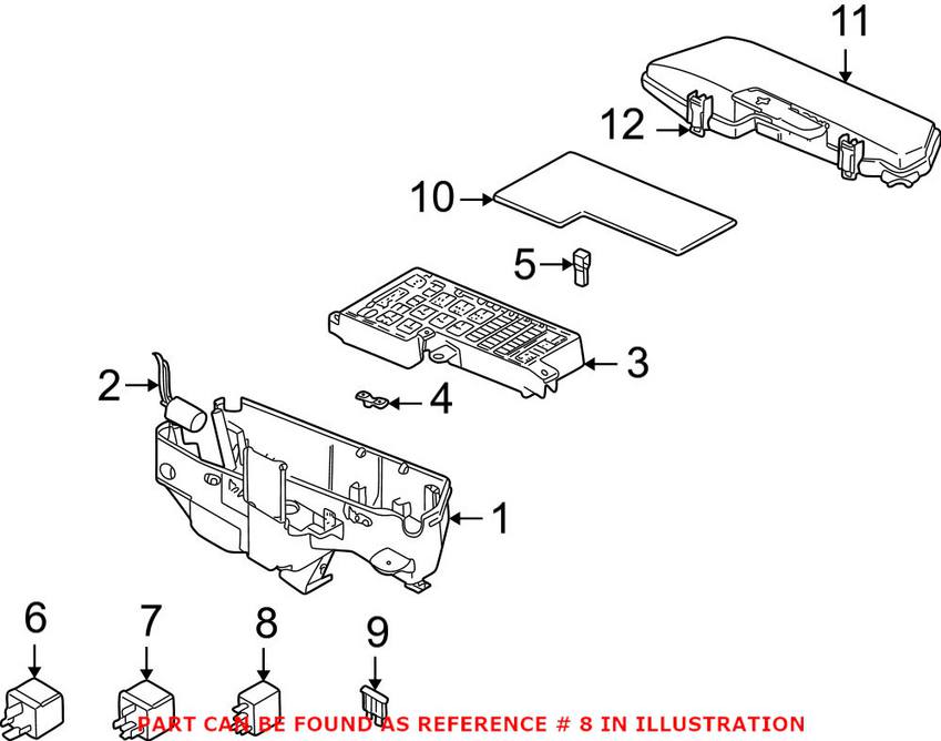 Volvo Multi Purpose Relay (5-Pin) 30765042 - Bosch 0986332021