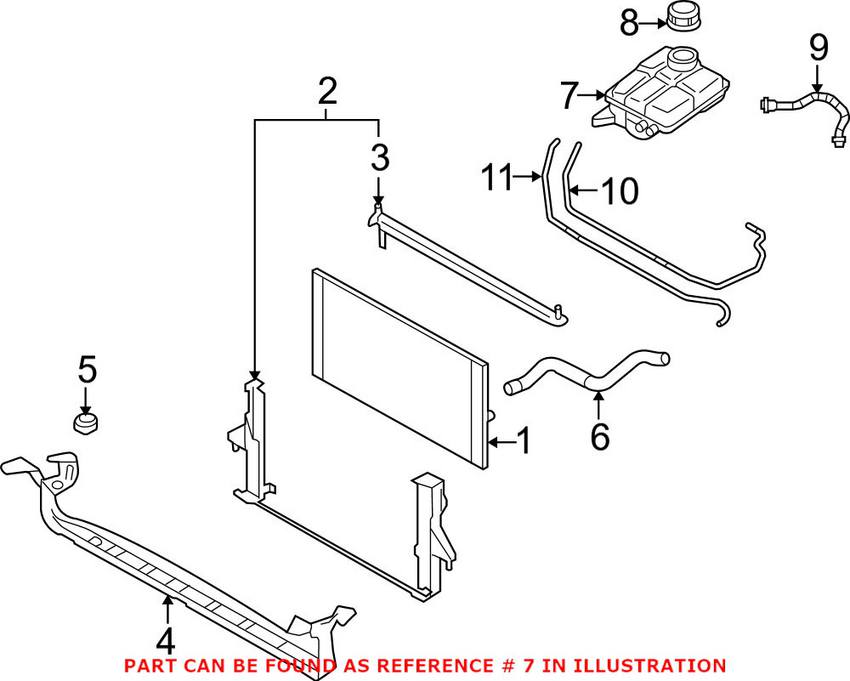 Volvo Expansion Tank 30776151