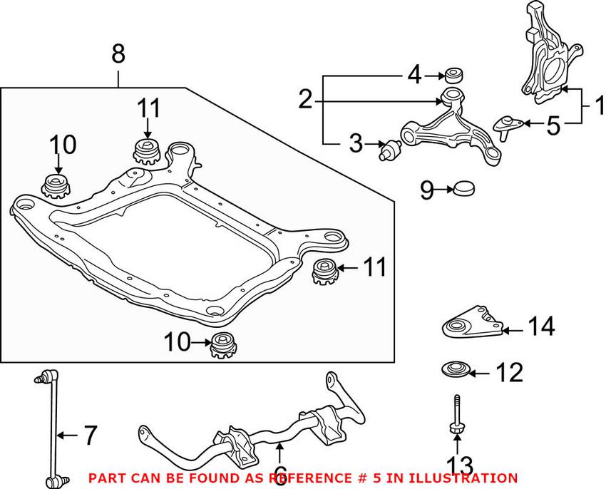 Volvo Ball Joint - Front 31201485