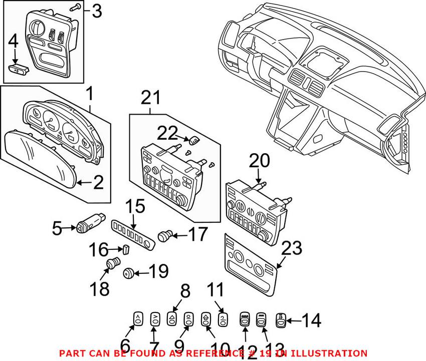 Volvo Cigarette Lighter Plug 31346946