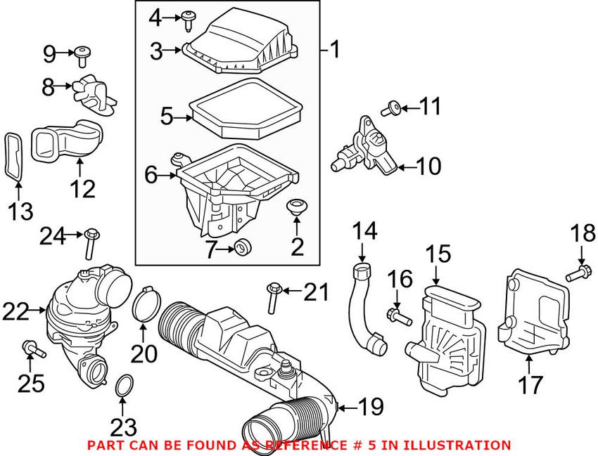 Volvo Engine Air Filter 31370089