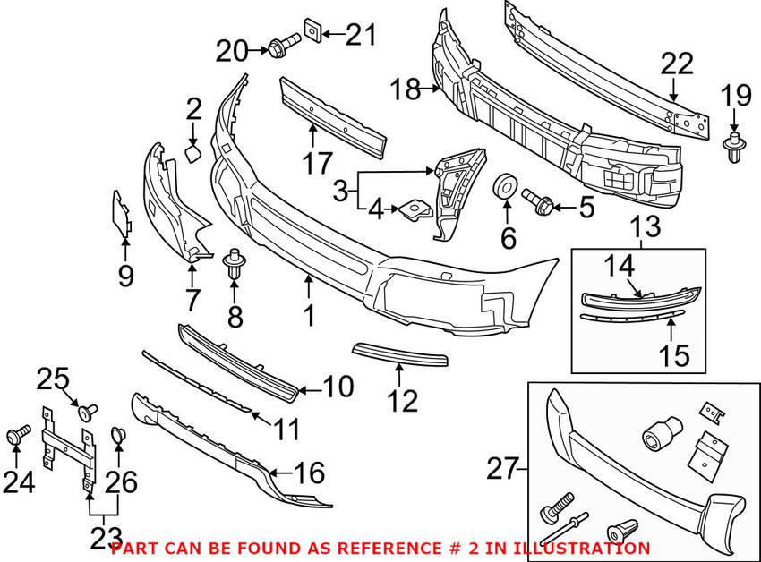 Volvo Headlight Washer Cover - Passenger Side (Un-painted) 39875254