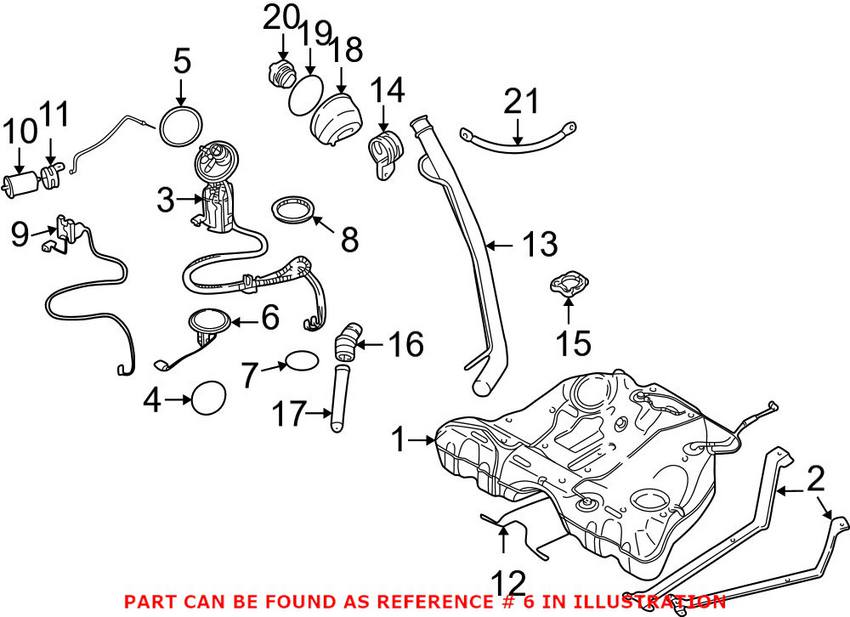 Volvo Fuel Level Sender - Driver Side 8683142