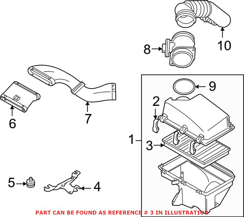 Volvo Engine Air Filter 9454647