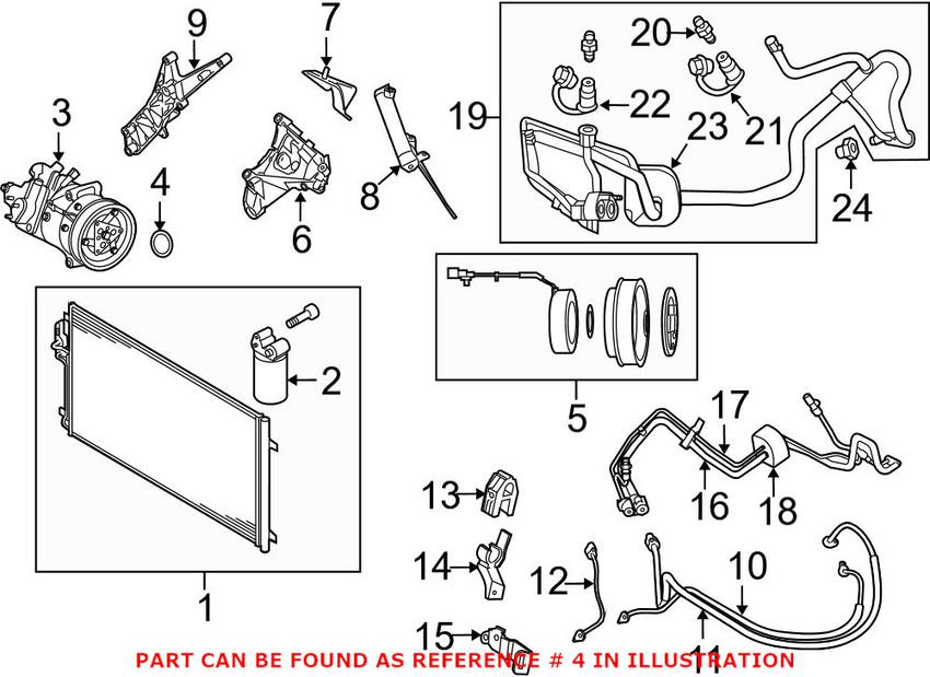 Volvo O-Ring - Receiver Drier 988846