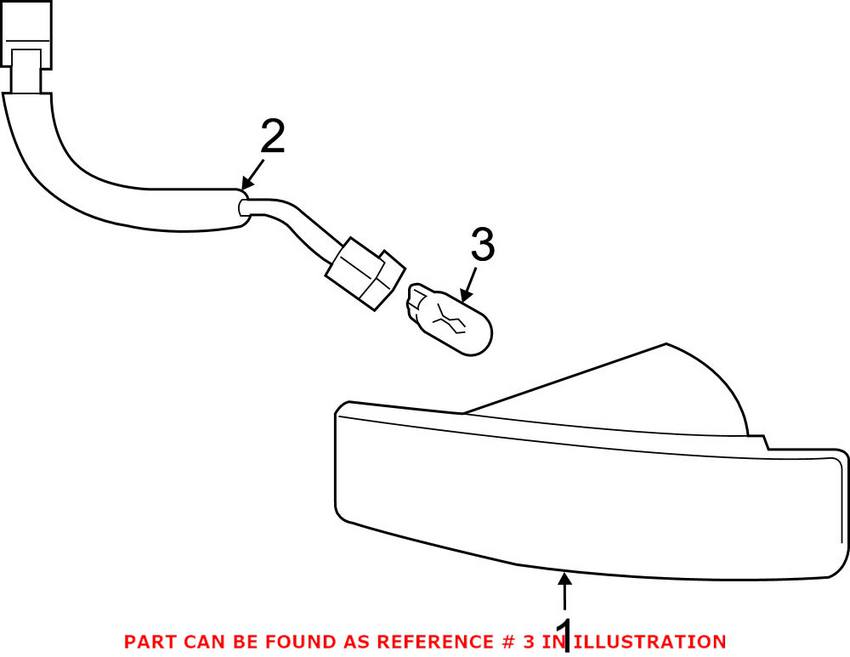 Volvo Light Bulb (H21W) 989837