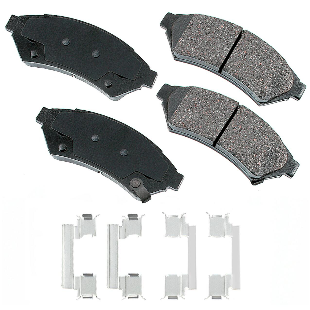 Disc Brake Pad Set – Front (Ceramic) (ProACT Ultra) Akebono ProACT