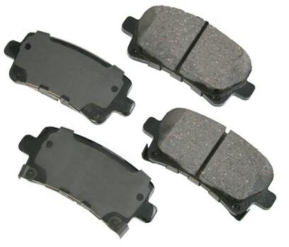 SAAB Disc Brake Pad Set - Rear (315mm) 39021483 - Akebono PROACT Ultra-Premium ACT1430