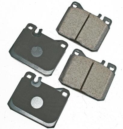 Mercedes Disc Brake Pad Set - Front 0054204520 - Akebono Euro Ultra-Premium EUR1072