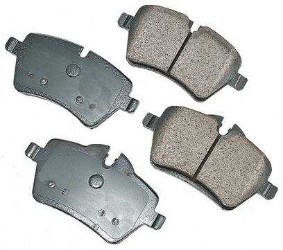 Mini Disc Brake Pad Set - Front 34116798469 - Akebono Euro Ultra-Premium EUR1204