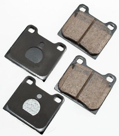 Mercedes Porsche Disc Brake Pad Set - Rear 271824 - Akebono Euro Ultra-Premium EUR31