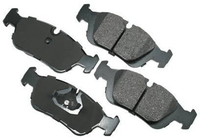 BMW Disc Brake Pad Set - Front - Akebono Euro Ultra-Premium EUR558