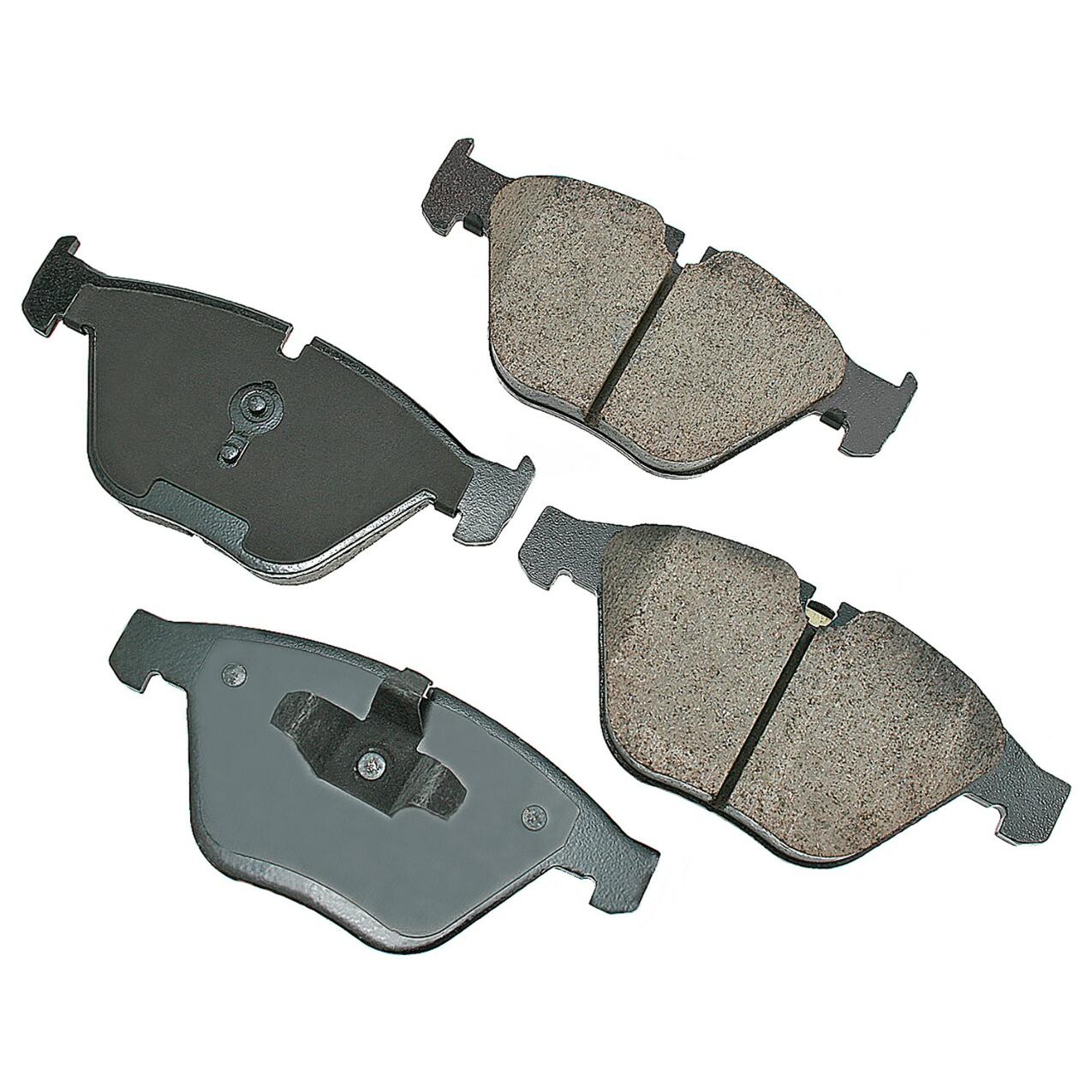 BMW Disc Brake Pad Set - Front (Ceramic) (EURO) 34116790759 - Akebono Euro Ultra-Premium EUR918A