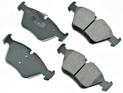 BMW Disc Brake Pad Set - Front (Ceramic) (EURO) 34116779652 - Akebono Euro Ultra-Premium EUR946