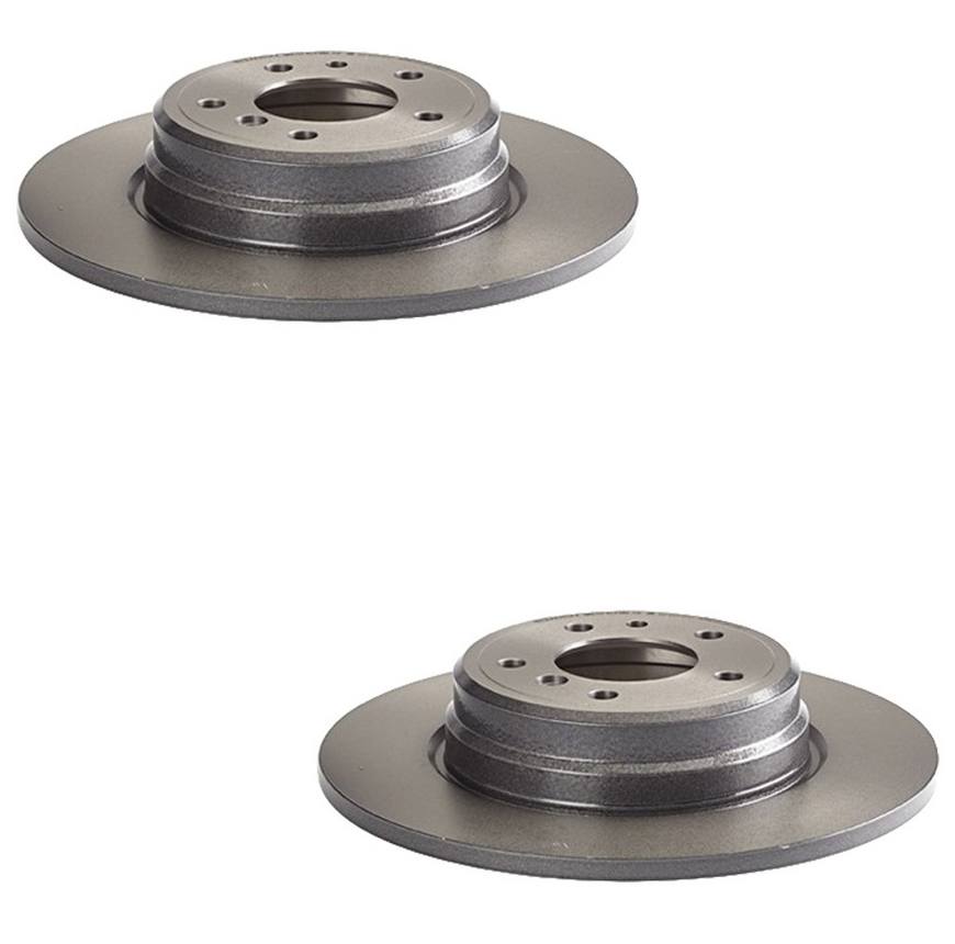 BMW Disc Brake Pad and Rotor Kit – Rear (324mm) (Ceramic) (EURO