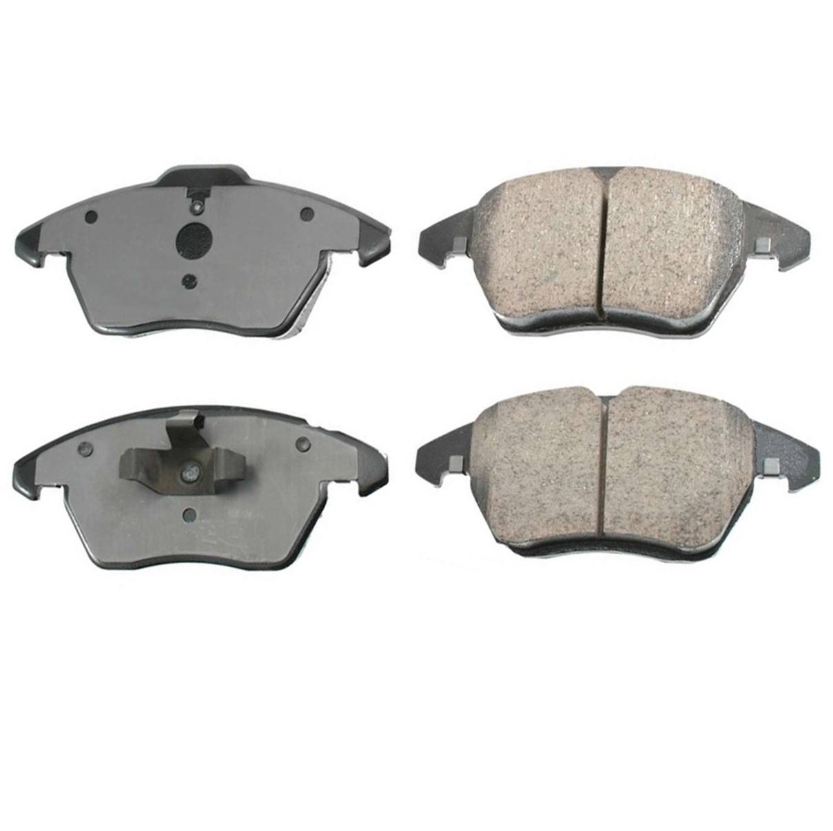 VW Disc Brake Pad Set - Front 5C0698151A - Akebono Euro Ultra-Premium EUR1107A