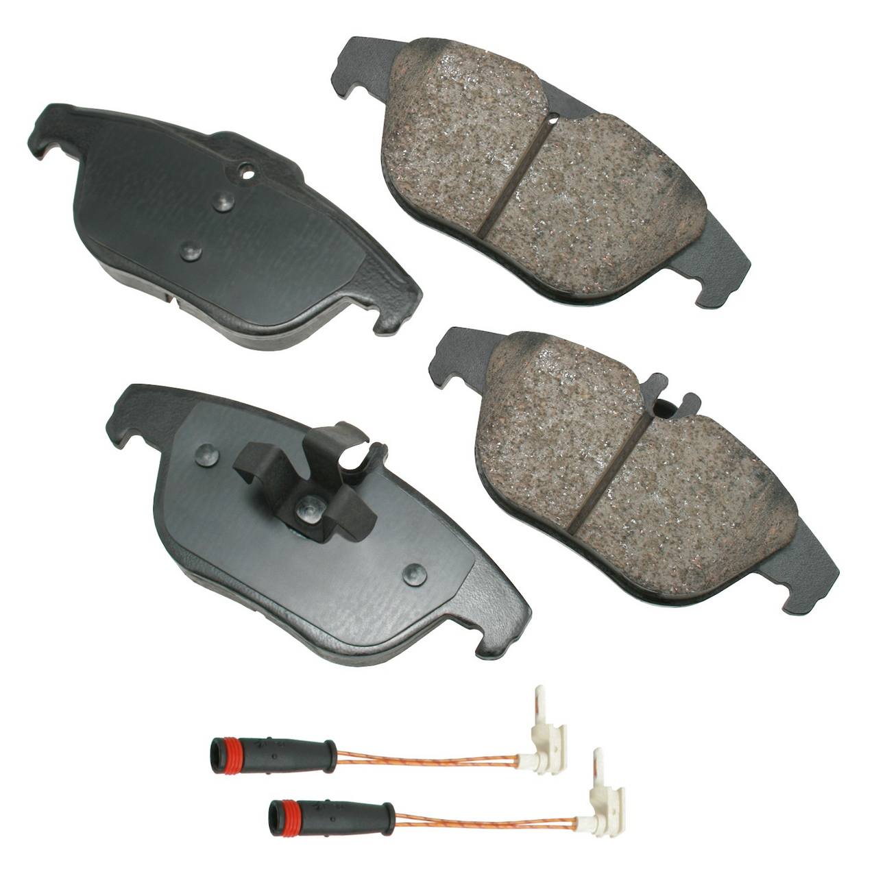 Mercedes Disc Brake Pad Set - Rear 0074206220 - Akebono Euro Ultra-Premium EUR1341A