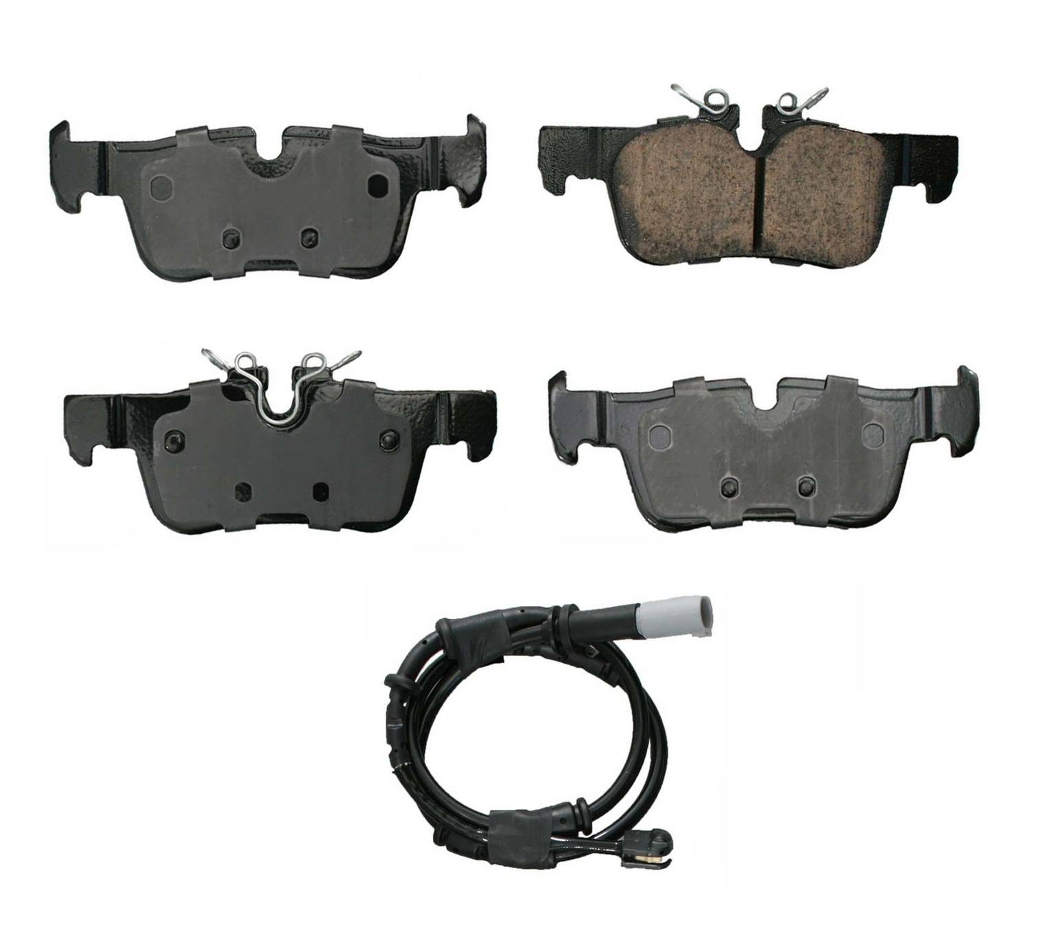 BMW Mini Disc Brake Pad Set Rear (Ceramic) (EURO) 34216860403 Akebono Euro UltraPremium