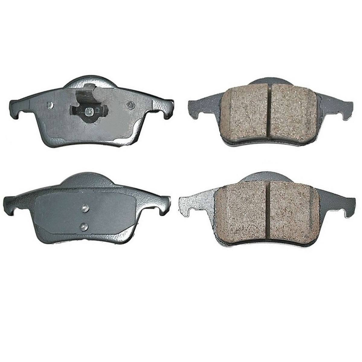 Volvo Disc Brake Pad Set - Rear 30648382 - Akebono Euro Ultra-Premium EUR795