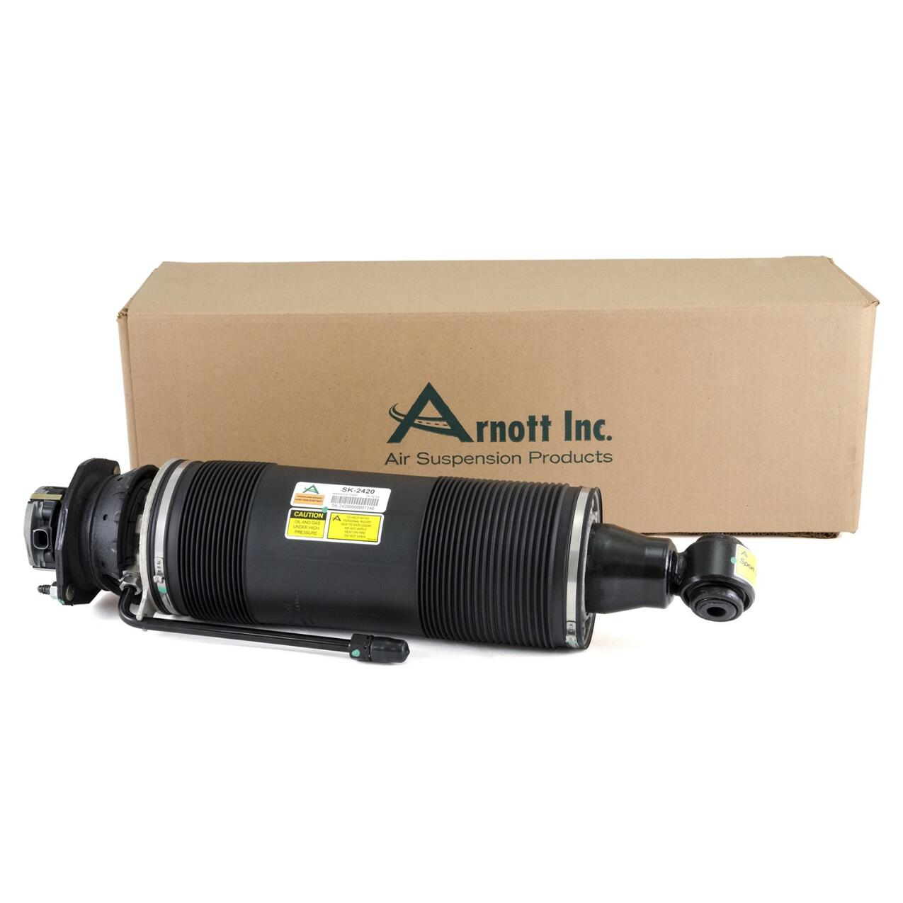 Mercedes Air Strut Assembly - Rear Driver Side (w/ ABC) (Rebuilt) 230320471380 - Arnott SK2420