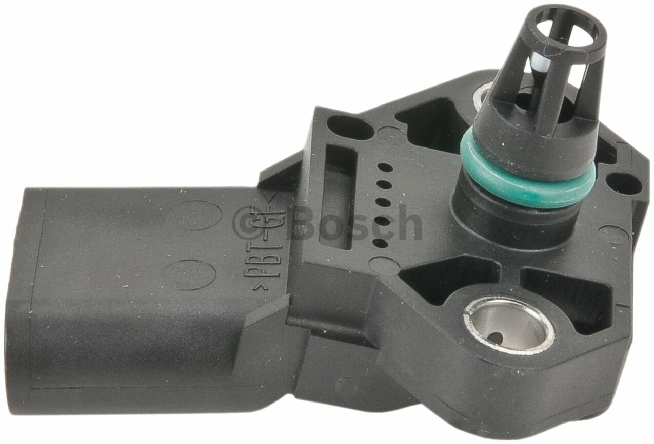 VW Turbocharger Boost Sensor 038906051C - Bosch 0281002401