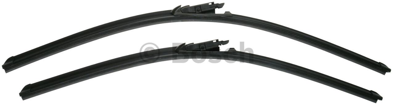 Audi Mercedes Windshield Wiper Blade Set - Front 4L1955426B - Bosch MicroEdge 3397007215