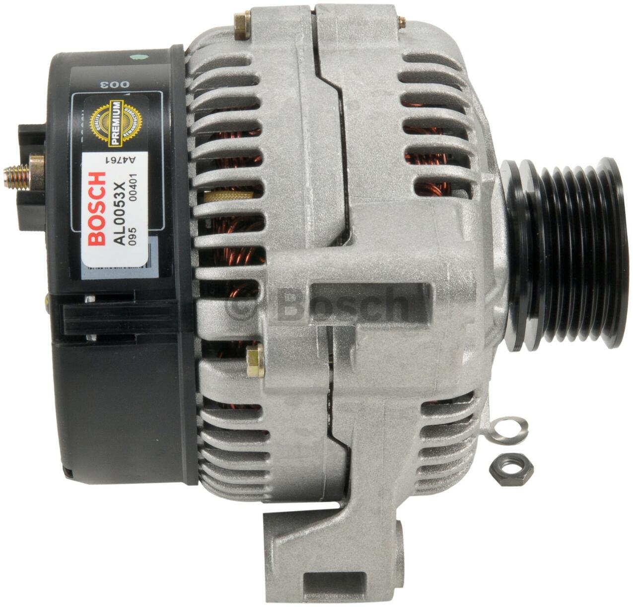 Volvo Alternator (100A) (Rebuilt) 5003996 - Bosch AL0053X