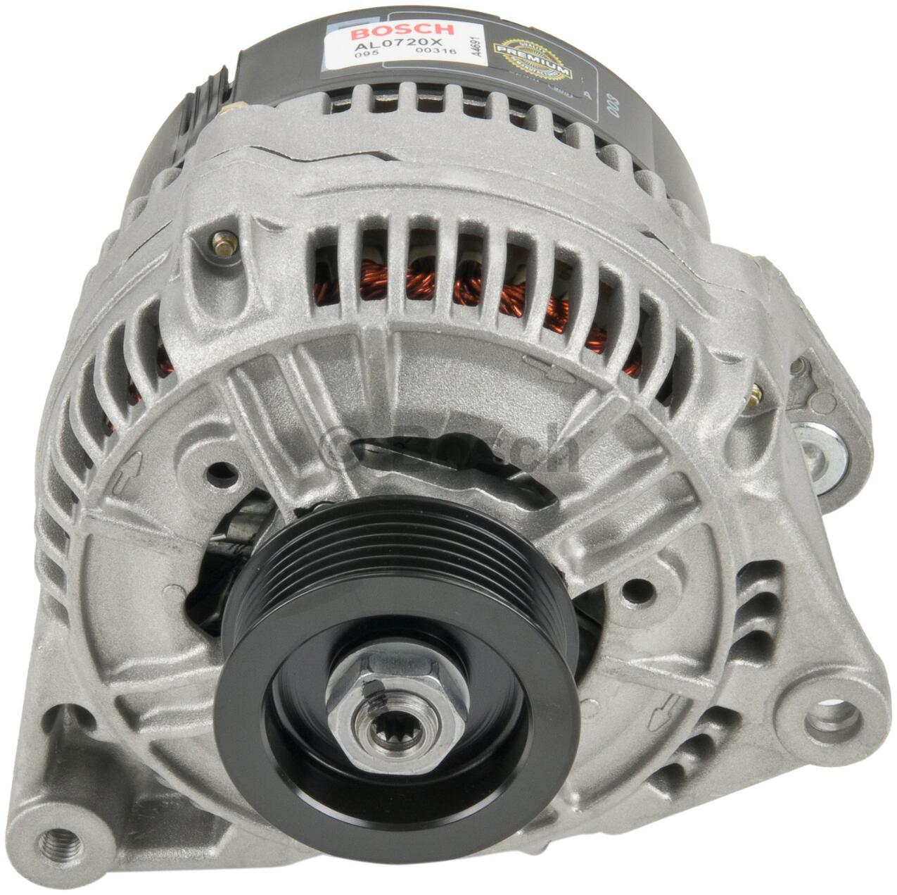 Audi Alternator (120A) (Rebuilt) 046903015FX - Bosch AL0720X