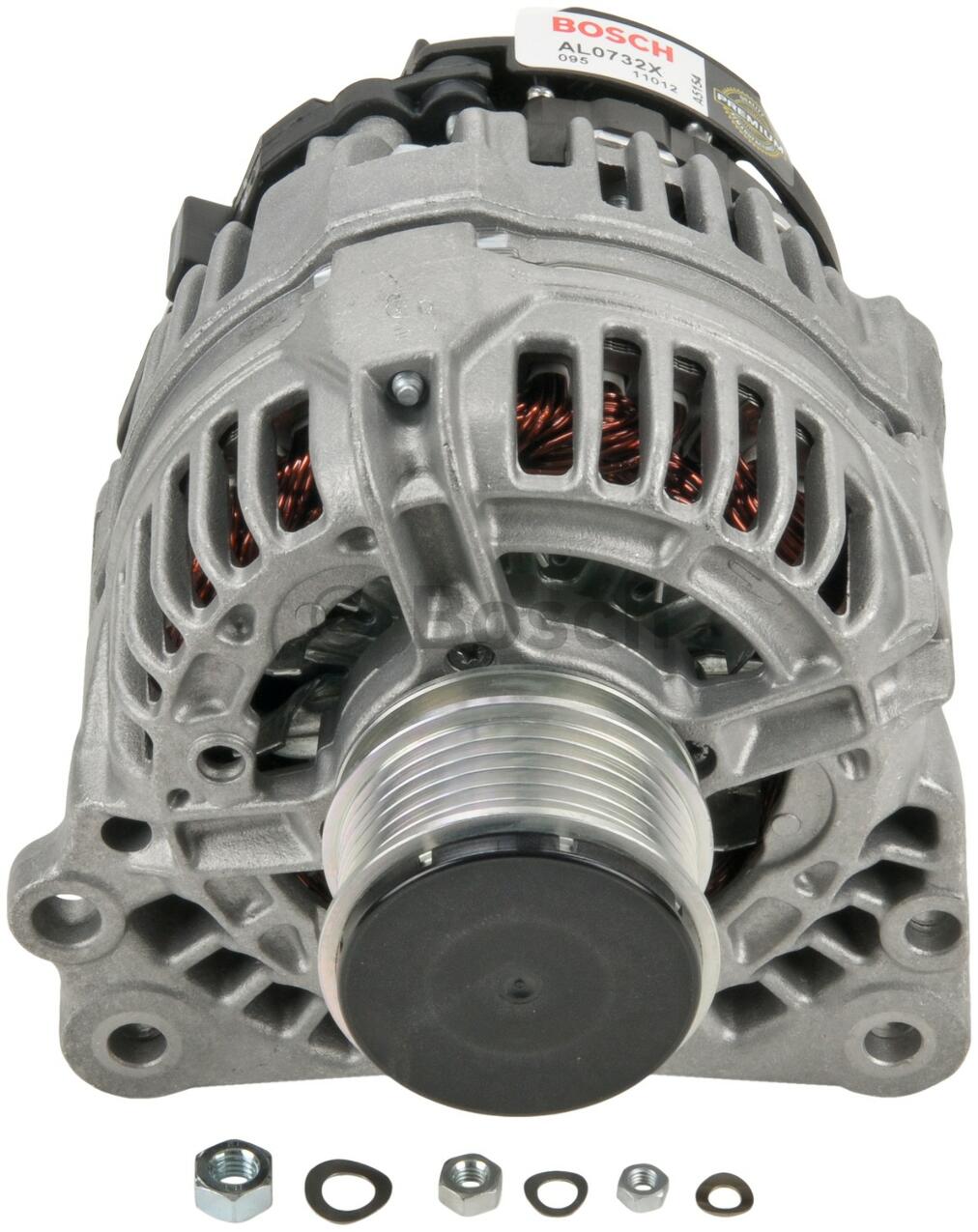 VW Alternator (90A) (Rebuilt) 028903018AX - Bosch AL0732X