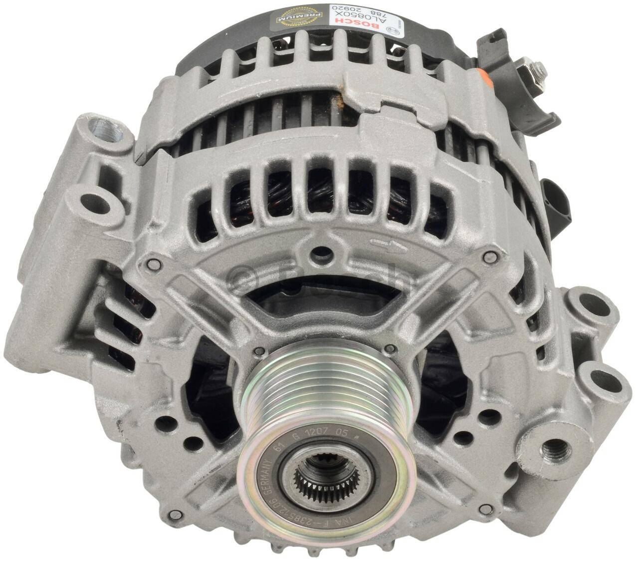 BMW Alternator (180A) (Rebuilt) 12317558220 - Bosch AL0850X