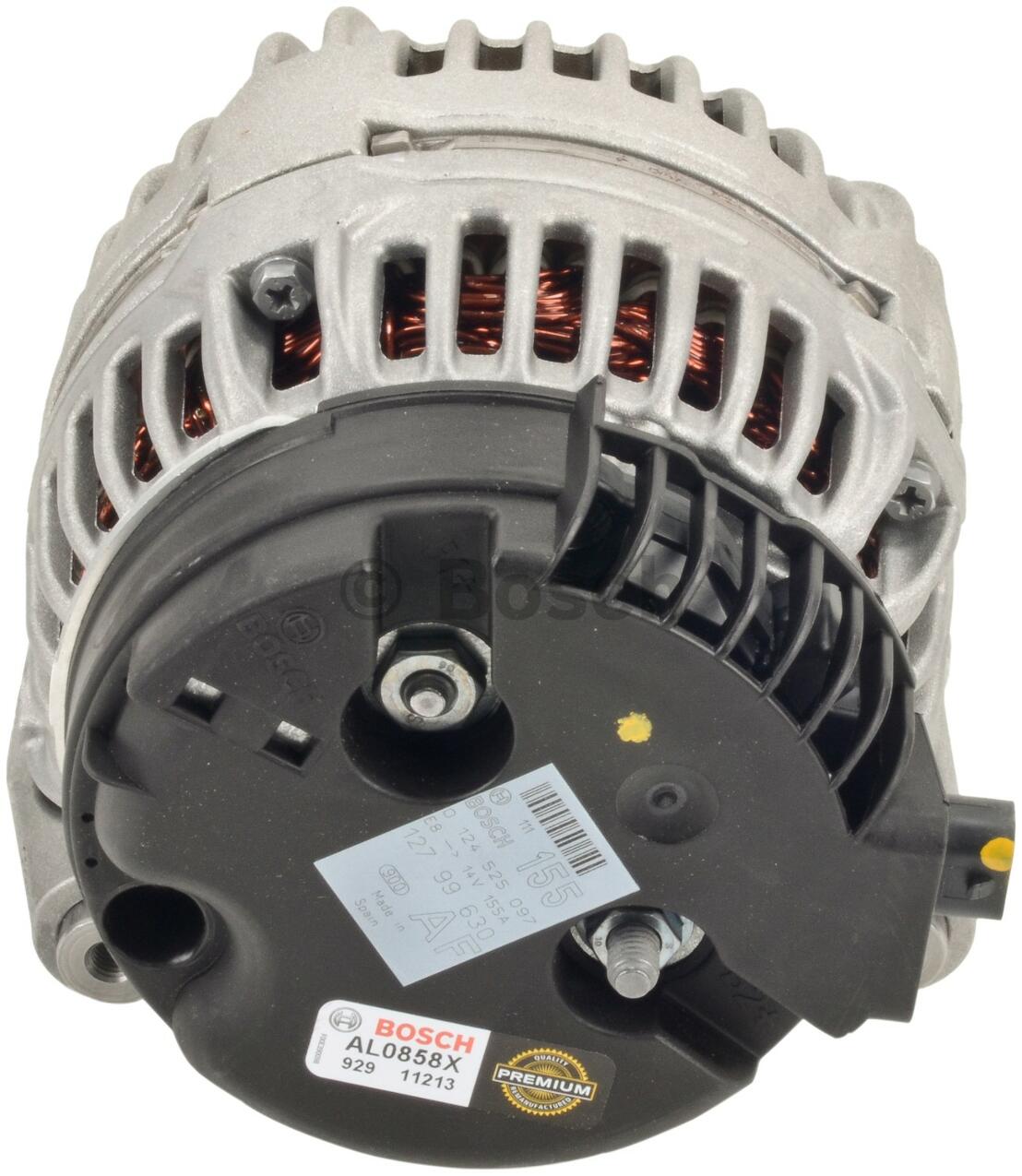 SAAB Alternator (155A) (Rebuilt) 93187415 - Bosch AL0858X