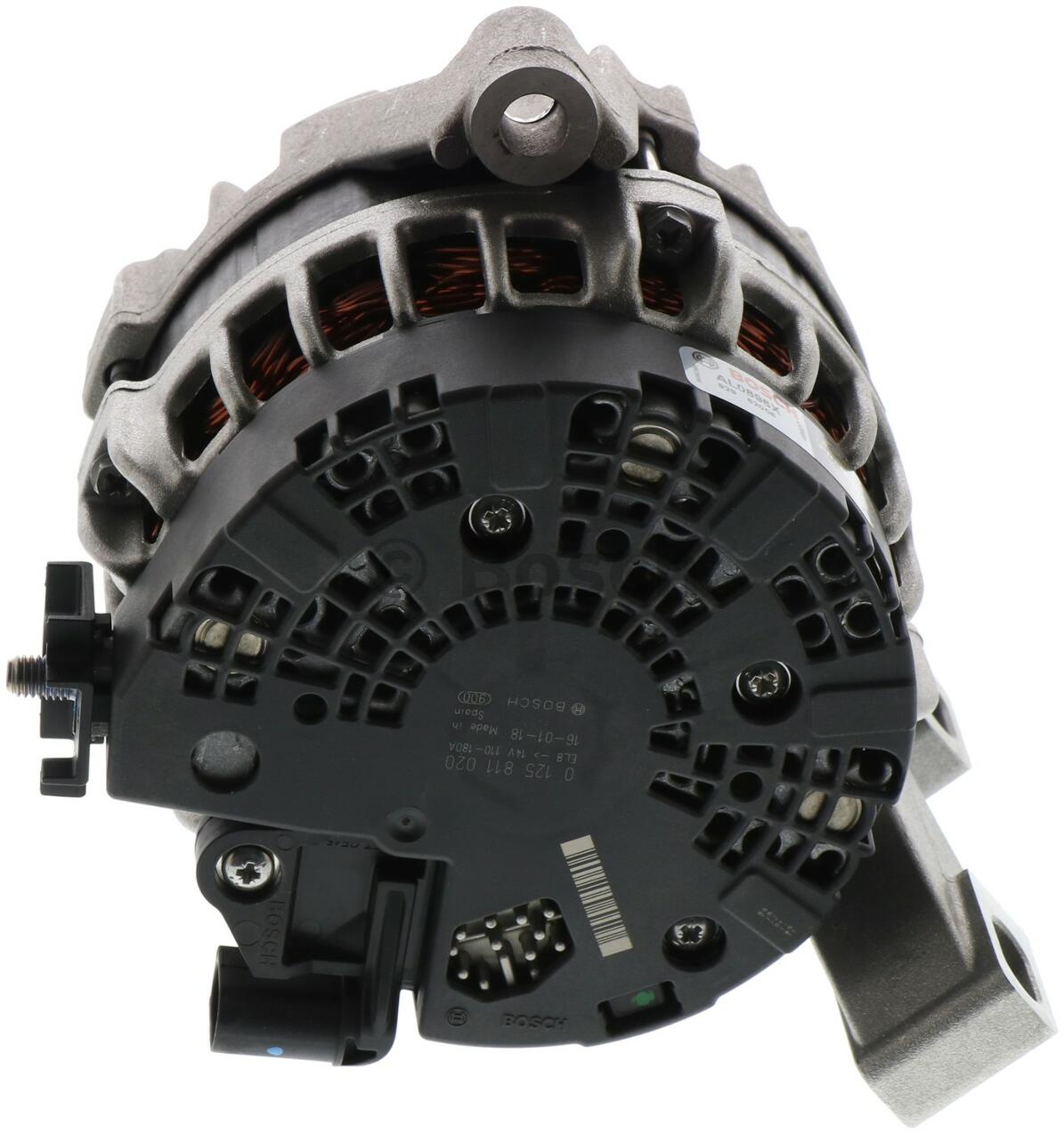 Volvo Alternator (180A) (Rebuilt) 36012619 - Bosch AL0896X