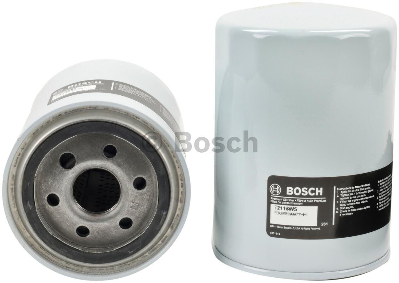 Porsche Engine Oil Filter 93010776403 - Bosch 72116WS