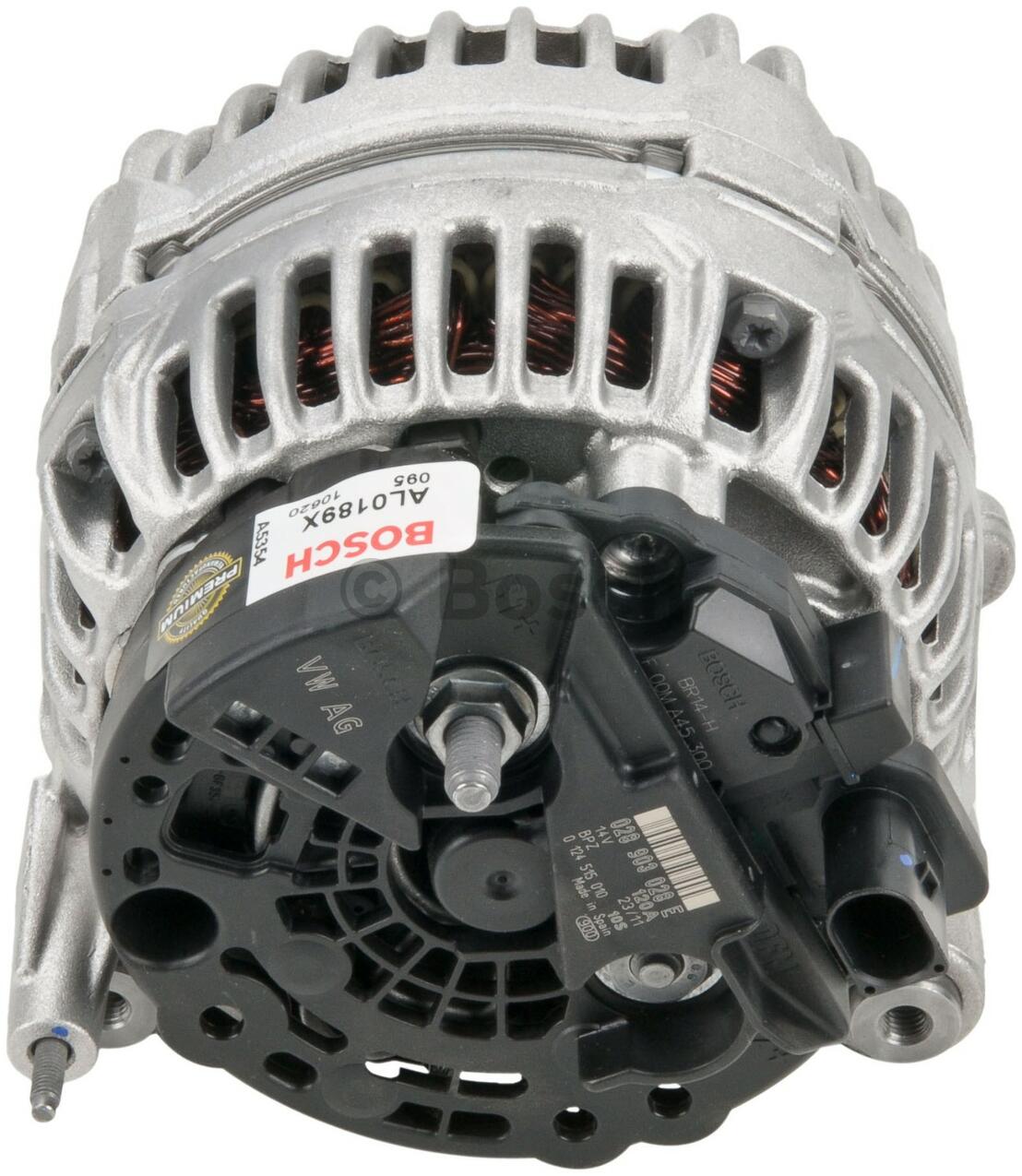 Audi VW Alternator (120A) (Rebuilt) 038903024F - Bosch AL0189X