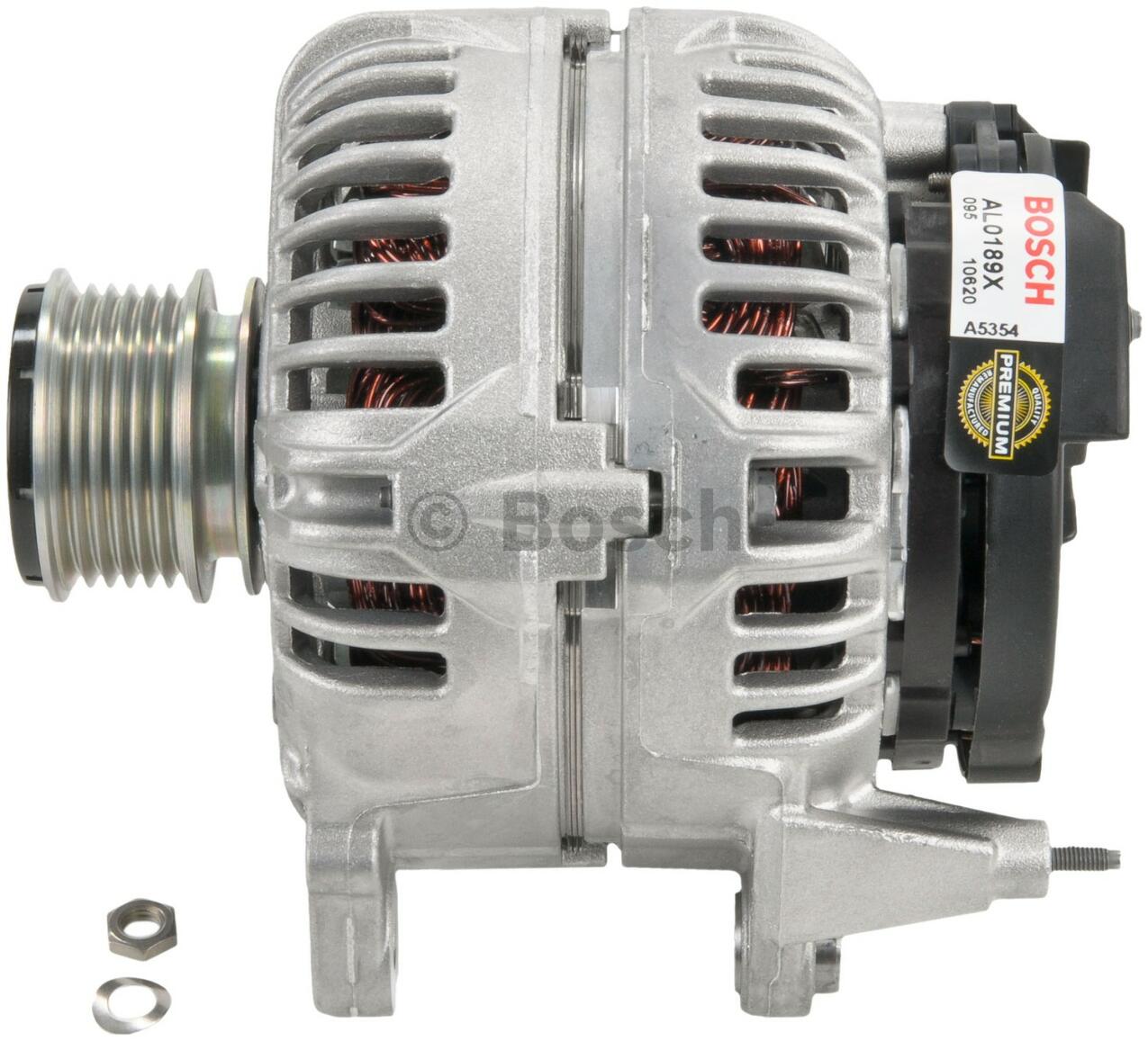 Audi VW Alternator (120A) (Rebuilt) 038903024F - Bosch AL0189X