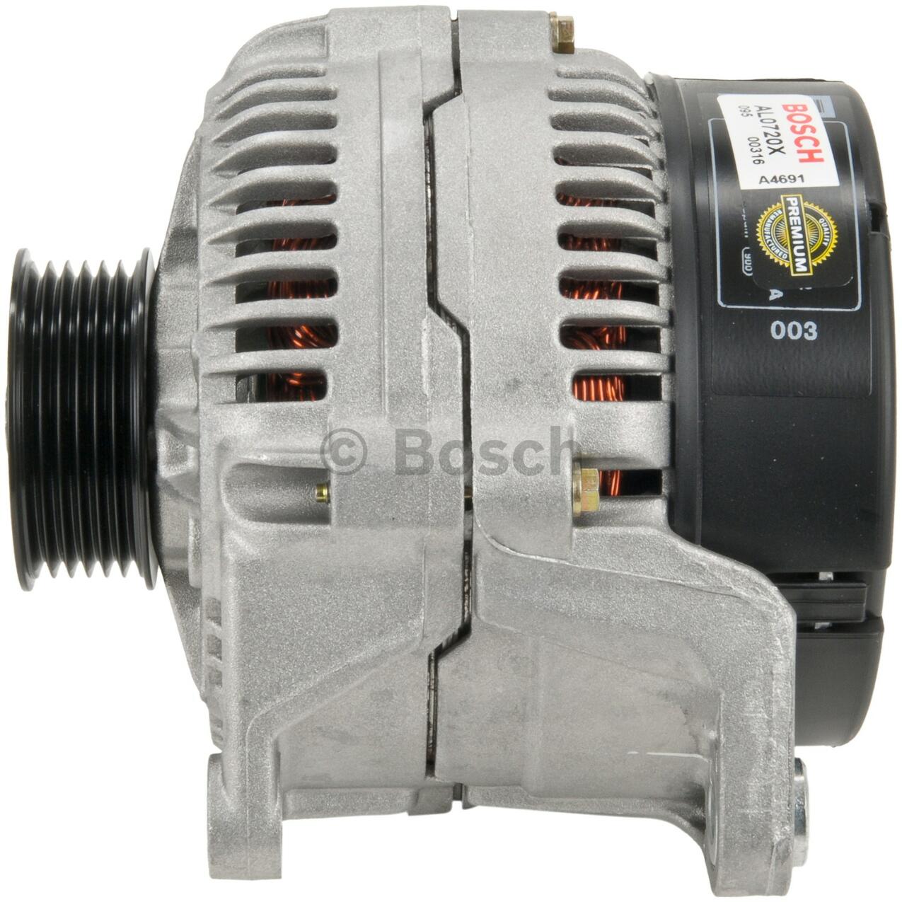 Audi Alternator (120A) (Rebuilt) 046903015FX - Bosch AL0720X