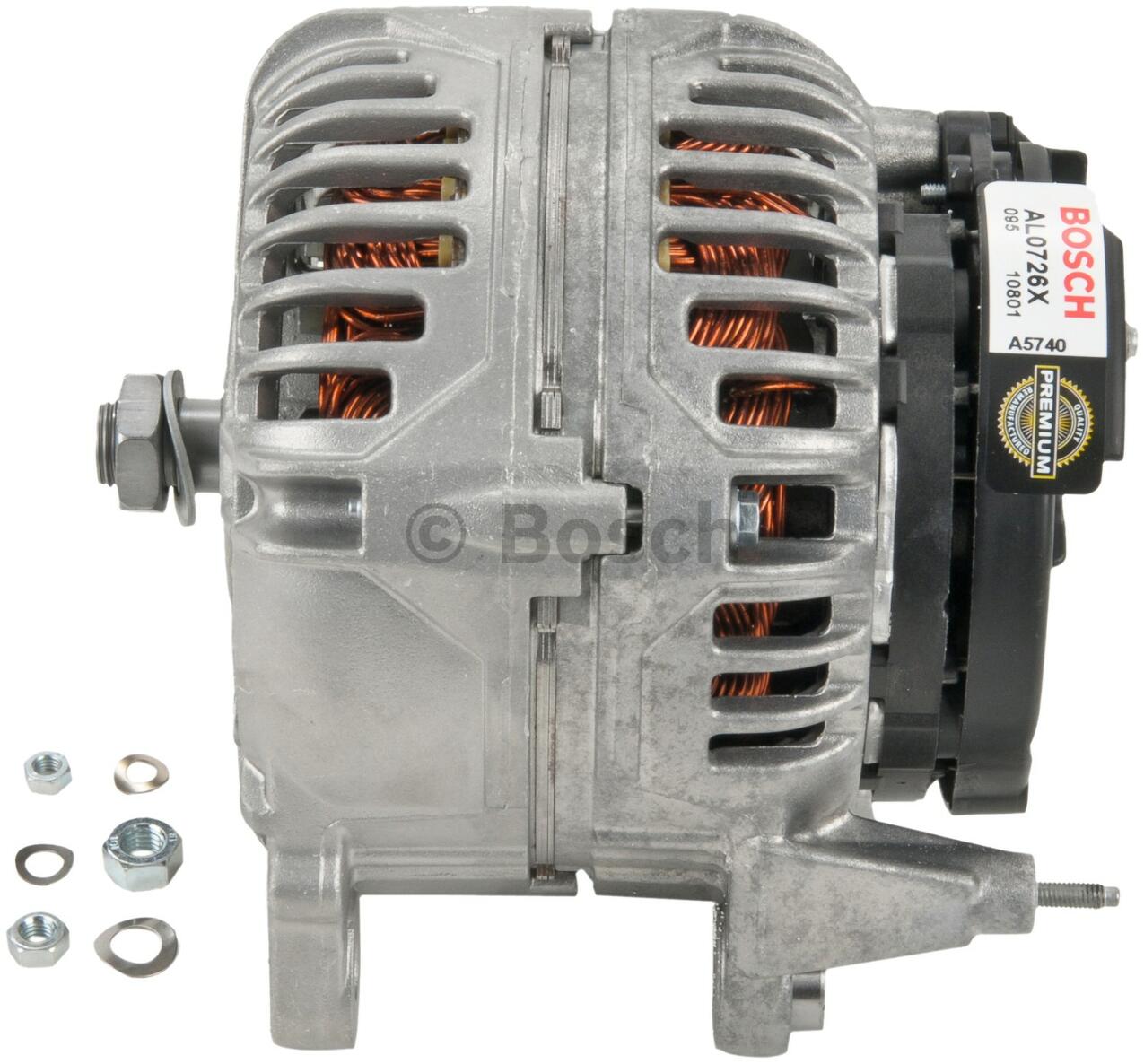 Audi VW Alternator (120A) (Rebuilt) - Bosch AL0726X